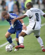 Sеrgey Rebrov and Paul Essola