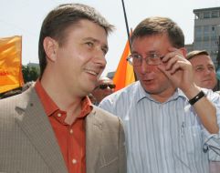 Юрий Луценко и Вячеслав Кириленко