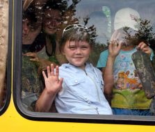 Invigoration children from Lvovsky region