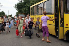 Invigoration children from Lvovsky region