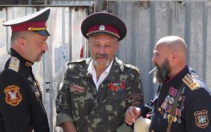 Rally against putting a monument to Ekaterina II