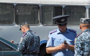 Rally against putting a monument to Ekaterina II