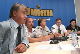 Press conference ”Protest KSP ”Borispolskoye”