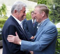 Леонід Кучма і Володимир Воронін