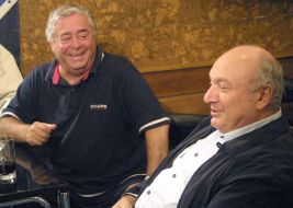 Mikhail Zhvanetsky and Roman Kartsev