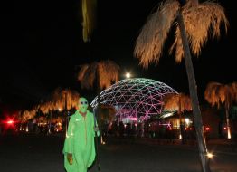 Participant of music festival ”Kazantip”