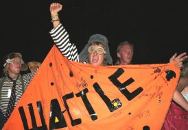 Участники скандально известного фестиваля молодежной музыки ”Казантип”