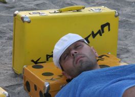 Участник скандально известного фестиваля молодежной музыки ”Казантип”