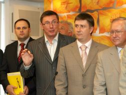 Signing of agreement about ”Nasha Ukraina – Narodnaya samooborona” block creation