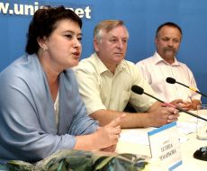 Пресс-конференция Дмитрия Чобита в УНИАН