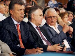 Сергей Кивалов, Петр Симоненко и Леонид Кравчук