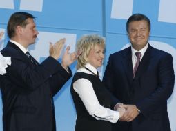Тарас Чорновил, Раиса Богатырева и Виктор Янукович