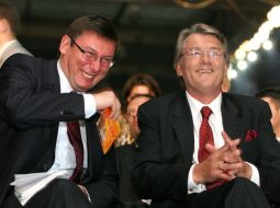 Viktor Yushchenko and Yury Lutsenko