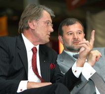 Viktor Yushchenko and Viktor Baloga
