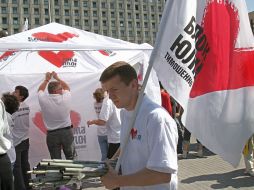 Пикетирование ЦИК сторонниками БЮТ