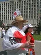 Пикетирование ЦИК сторонниками БЮТ