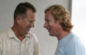 Aleksandr Ishchenko and Aleksey Mikhaylichenko