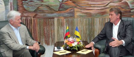 Viktor Yushchenko and Valdas Adamkus