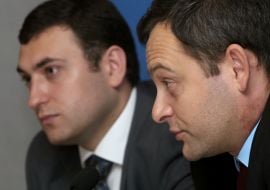 Дмитрий Подтуркин и Анатолий Мельниченко