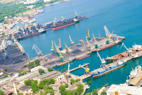 Kerch commercial port