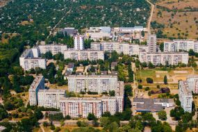 Air photography of Kerch