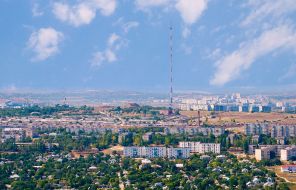 Air photography of Kerch