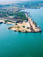 A shipbuilding factory in Kerch ”Zaliv”