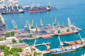 Kerch commercial port
