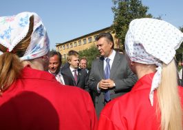 Визит Януковича в Чернигов