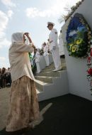 Relatives at Memorial