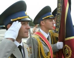 Принесення присяги курсантами Національної академії СБУ