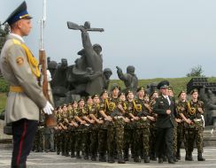 Принесення присяги курсантами Національної академії СБУ