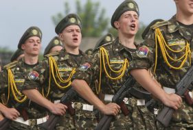 Принесення присяги курсантами Національної академії СБУ