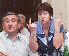 Meeting of Aleksandr Moroz with the chapters of regional organizations “Children of war”