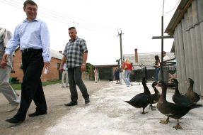 Визит Юрия Луценко на агрофірму