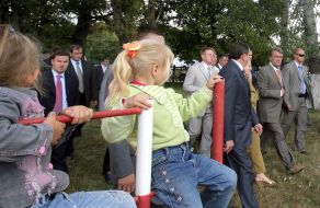 Visit of Yushchenko to the Chernigov region