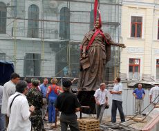 The monument to Katerina II in Odessa