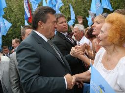 Виктор Янукович в Крыму