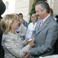 Katerina Yushchenko and Viktor Pinzenyk