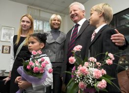 1th of september. Day of knowledge. Aleksandr Moroz