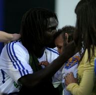 Pape Diakate with family