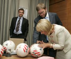 Екатерина Ющенко и Андрей Шевченко