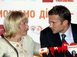 Екатерина Ющенко и Андрей Шевченко