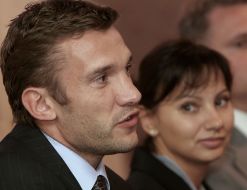 Андрей Шевченко с сестрой