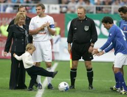 Катерина Ющенко, Тарас Ющенко, Андрій Шевченко та Джані Моранді