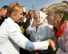 Визит Юлии Тимошенко на Хмельнитчину