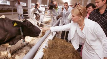 Открытие евромолочного комплекса в с. Большая Медведивка
