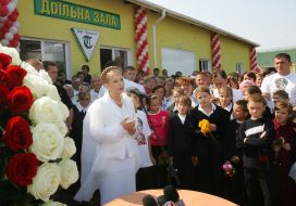 Открытие евромолочного комплекса в с. Большая Медведивка