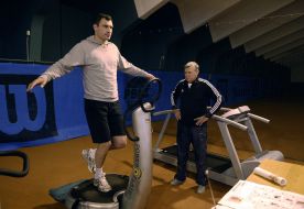 Klichko’s training before the fight with Jameel McCline