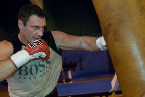 Klichko’s training before the fight with Jameel McCline